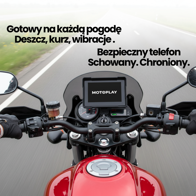 MotoPlay™  5" - Twój nowy ekran do motocykla